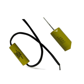 Cbb20 Yellow Axial Metallized Polypropylene Film Capacitor Topmay